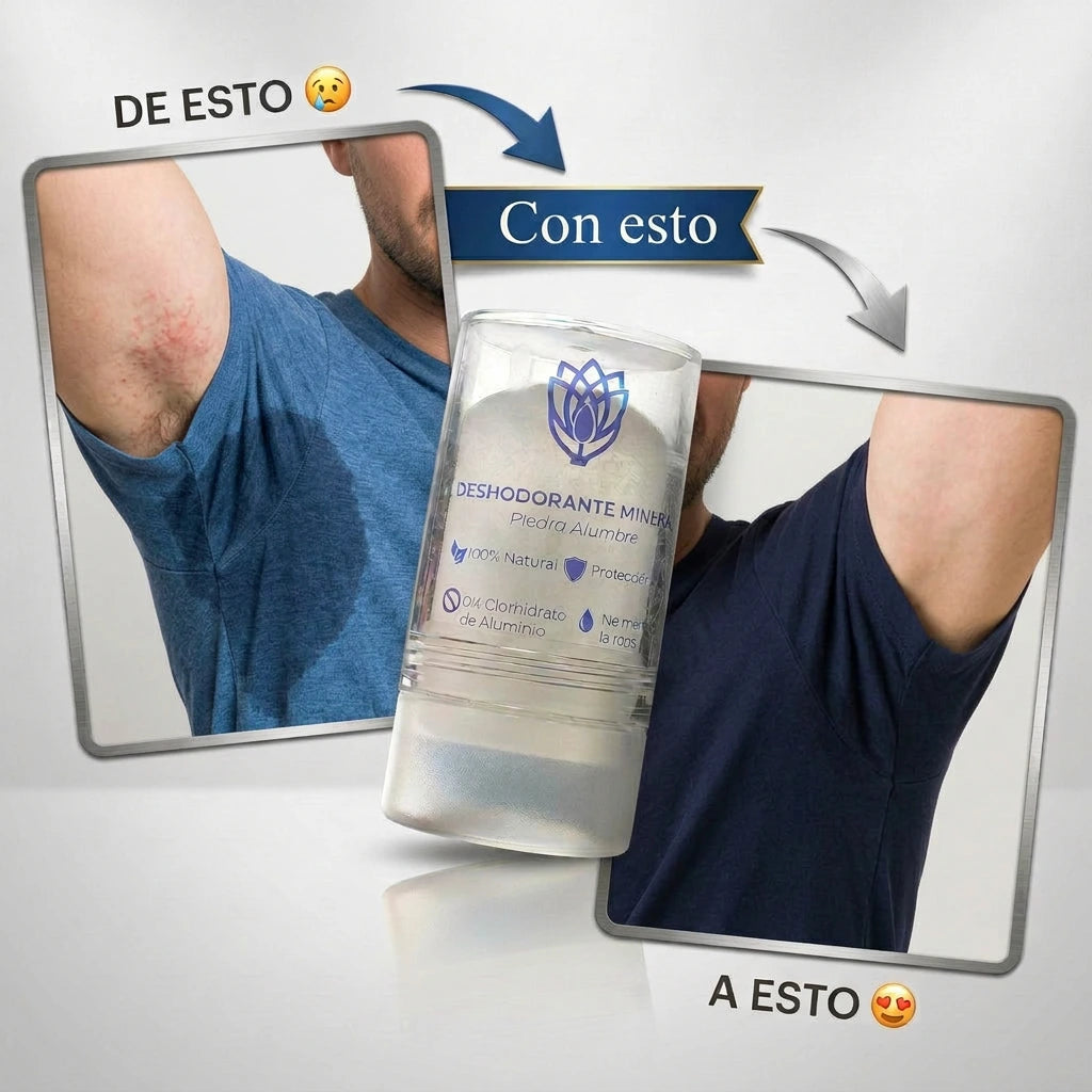 Desodorante de piedralumbre Lúmien