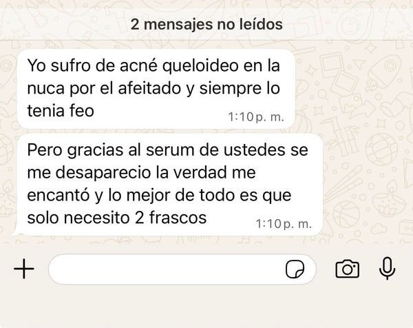 Reseña de clienta
