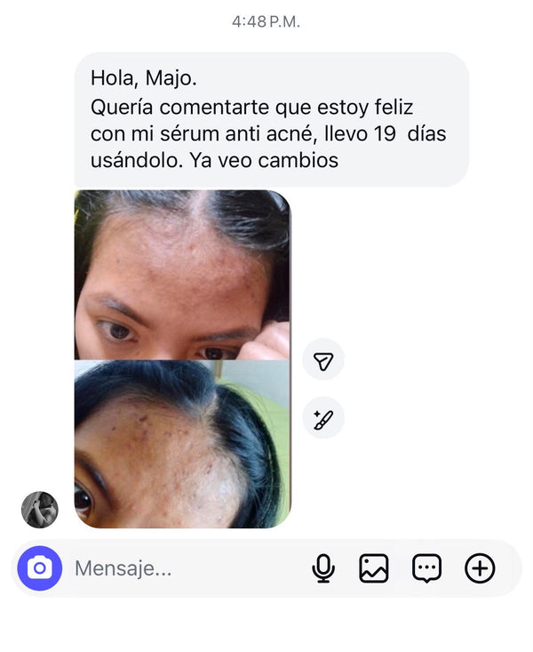 Reseña de clienta